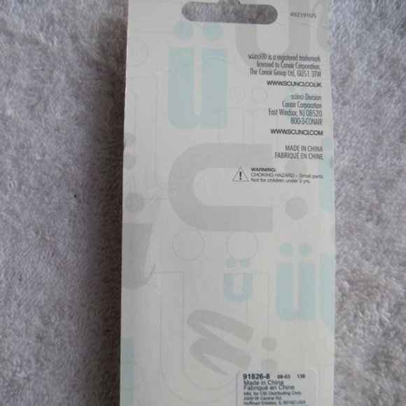 75 Scunci Clear Poly Bands No Metal Ouchless Elastics Ponytailer Hair Bands Hold - Picture 2 of 3